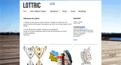 Desktop Screenshot of lottric.se